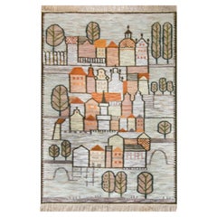 Used Mid-20th Century Polish Cepelia Rug