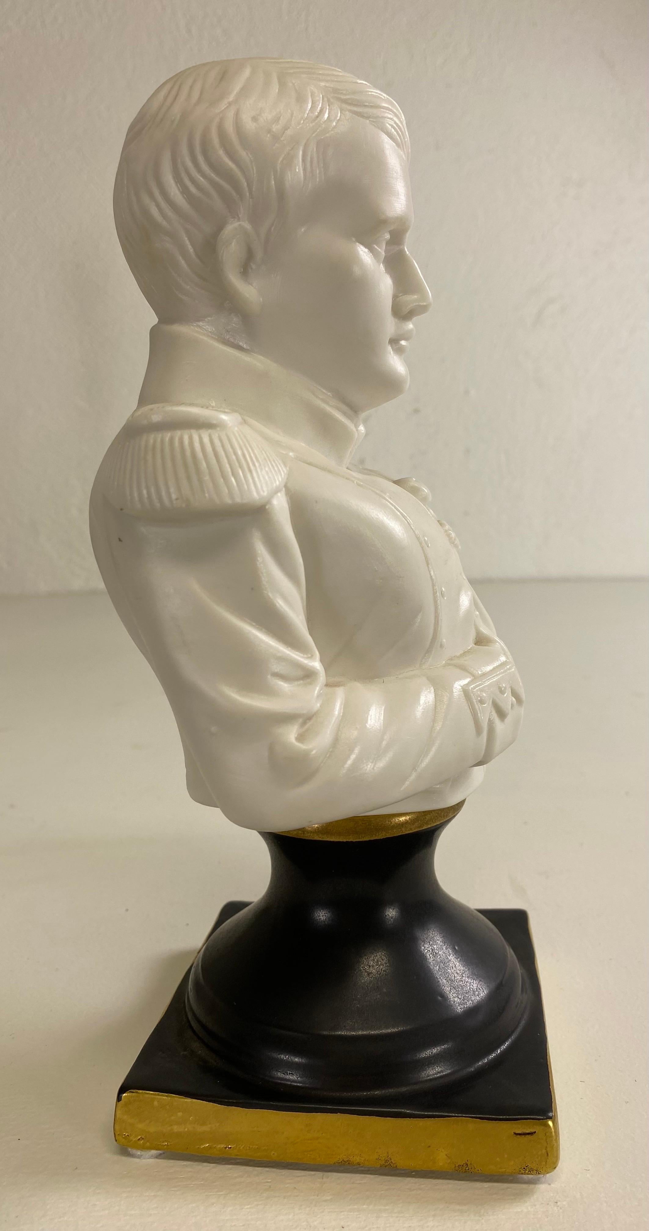 Unknown Mid 20th century porcelain bust of Napoleon Bonaparte