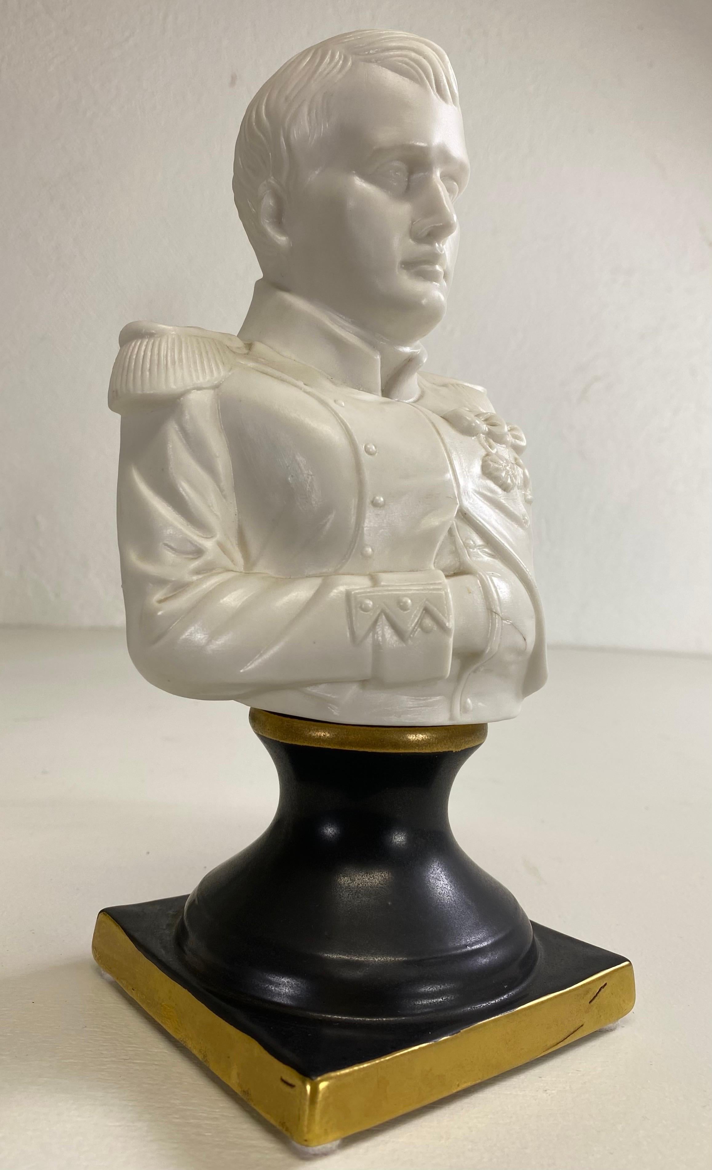 Mid 20th century porcelain bust of Napoleon Bonaparte 1