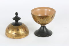 Mid-20th Century Porcelain Covered World Globe Piece