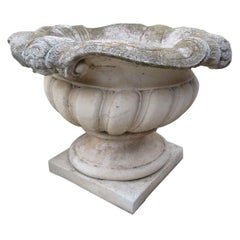 Mid-20th Century Reconstituted Stone Urn in Classical Greek Style