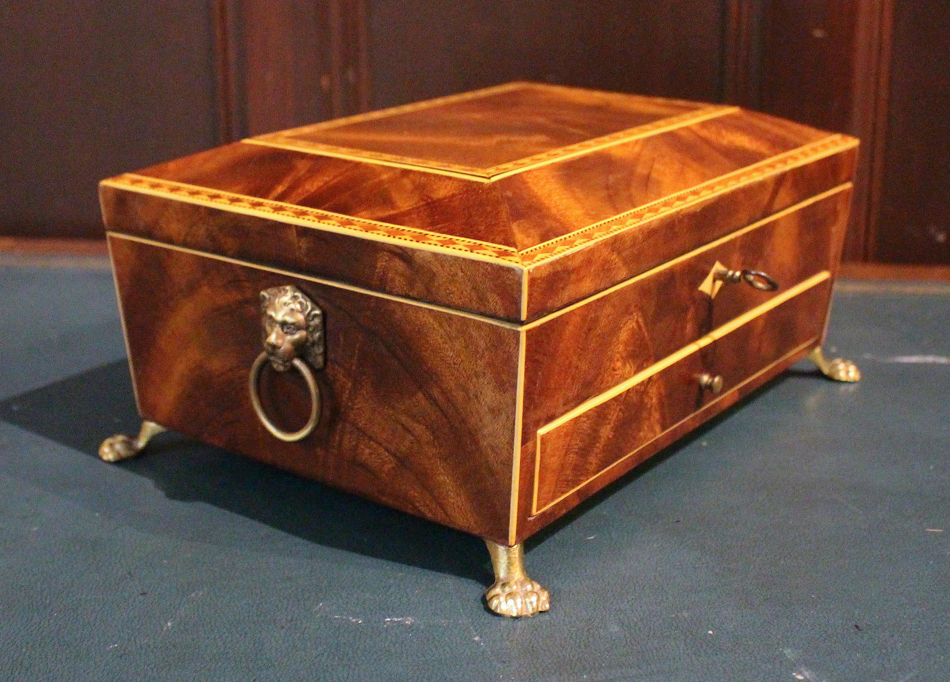 Mid-20th Century Regency Style English Box 1