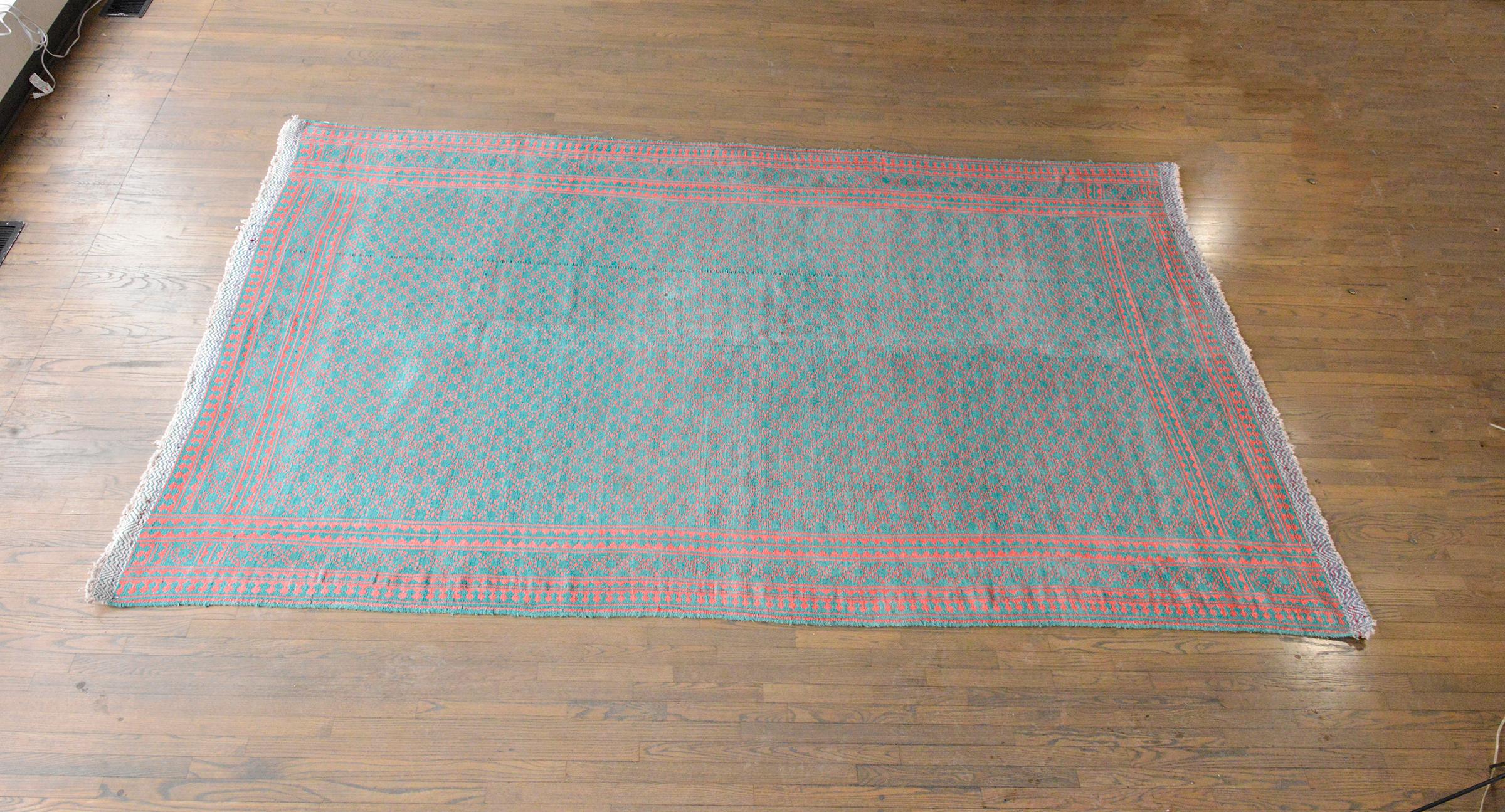 Mid-20th Century Reversible Kilim For Sale 6