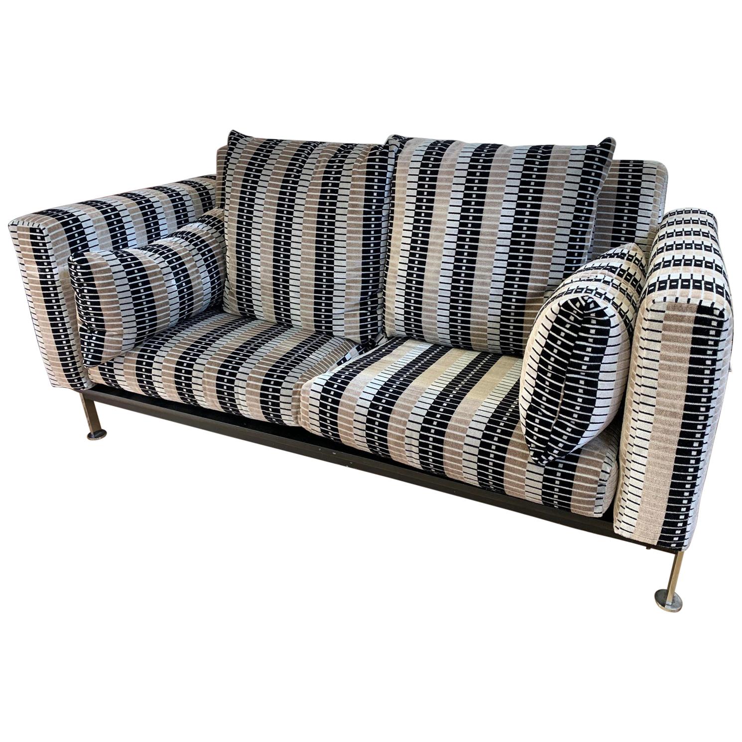 Mid-20th Century Robert Haussmann Stendig Atlas Loveseat For Sale