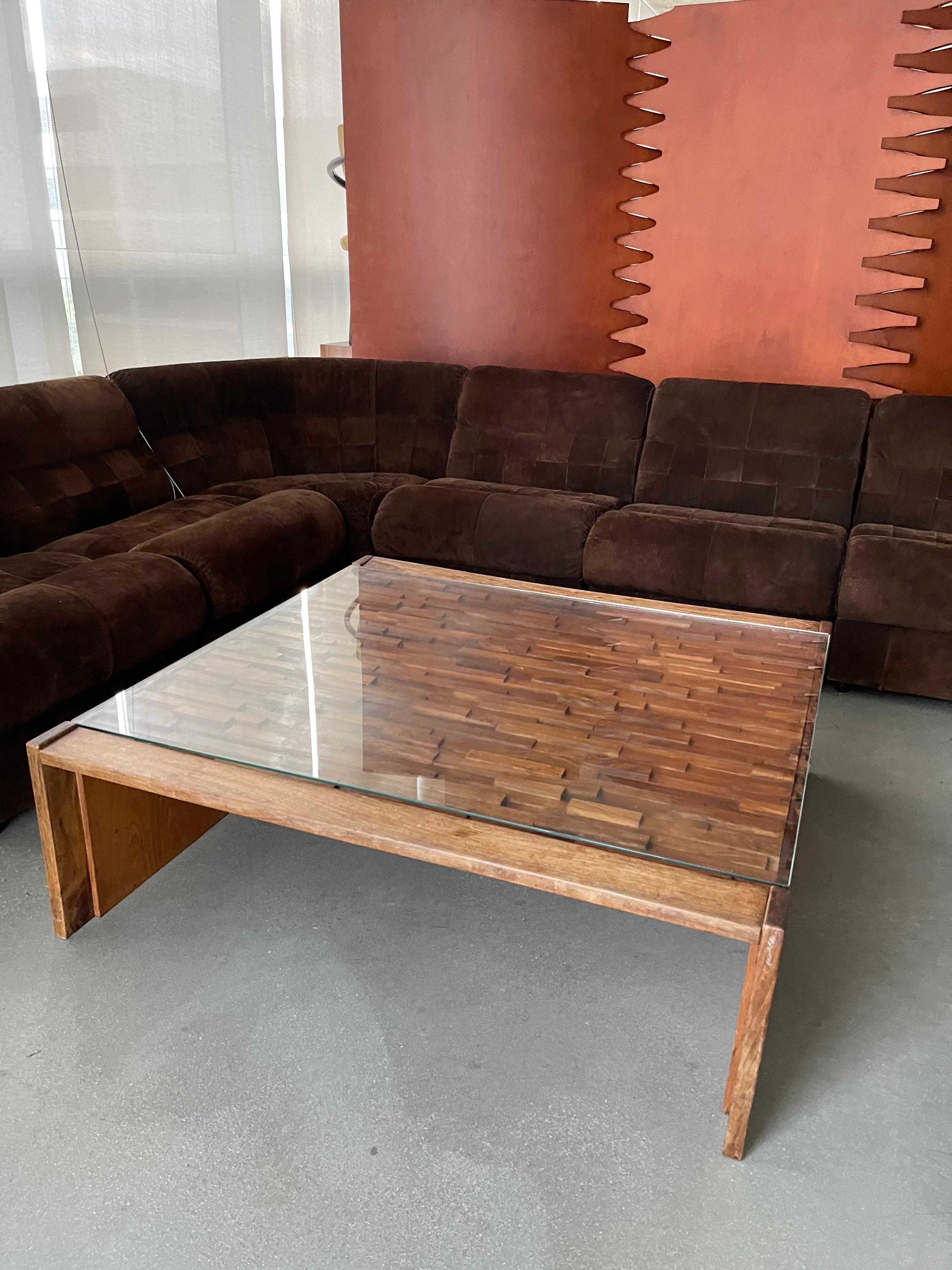 Mid-20th Century Mid 20th Century Rosewood Percival Lafer Coffee Table