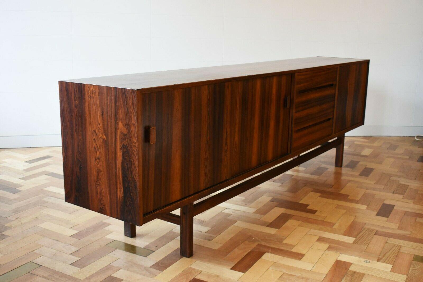 Mid-Century Modern Mid 20th Century Rosewood Sideboard Designed by Nils Jonsson for Troeds