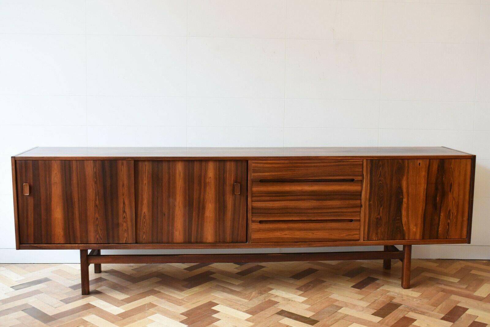 Mid-20th Century Mid 20th Century Rosewood Sideboard Designed by Nils Jonsson for Troeds