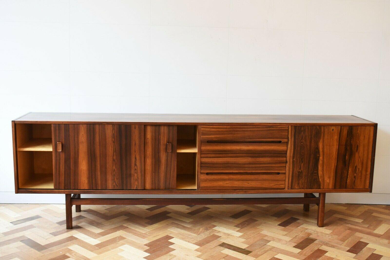 Mid 20th Century Rosewood Sideboard Designed by Nils Jonsson for Troeds 1