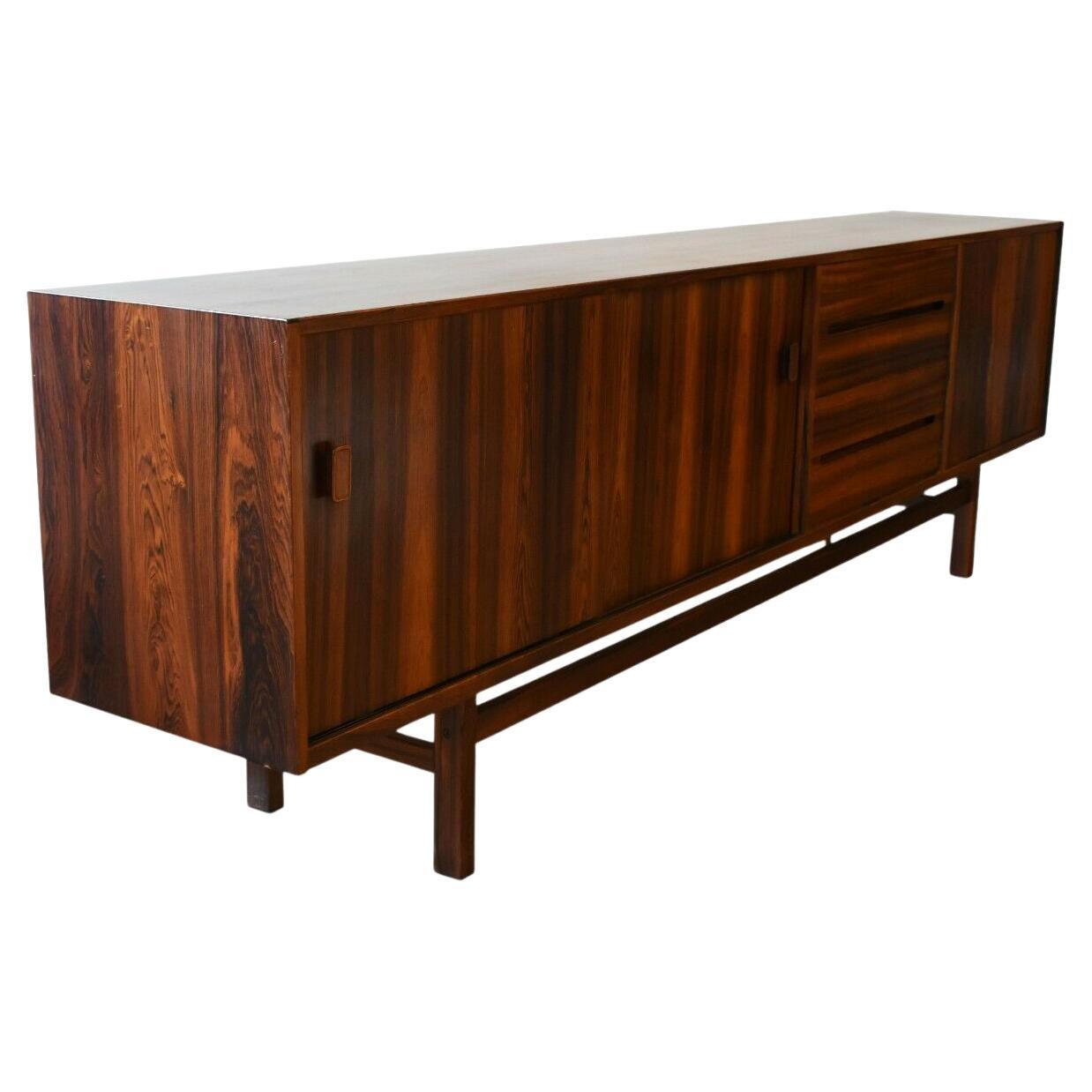 Mid 20th Century Rosewood Sideboard Designed by Nils Jonsson for Troeds