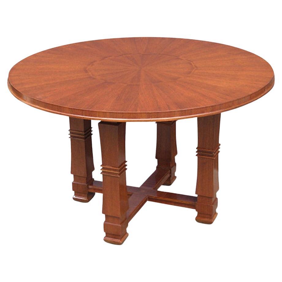 Mid-20th Century Round Side Table France For Sale