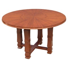 Mid-20th Century Round Side Table France