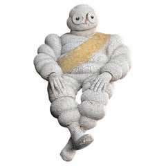 Figure publicitaire d'un homme Michelin anglais en caoutchouc du milieu du 20e siècle