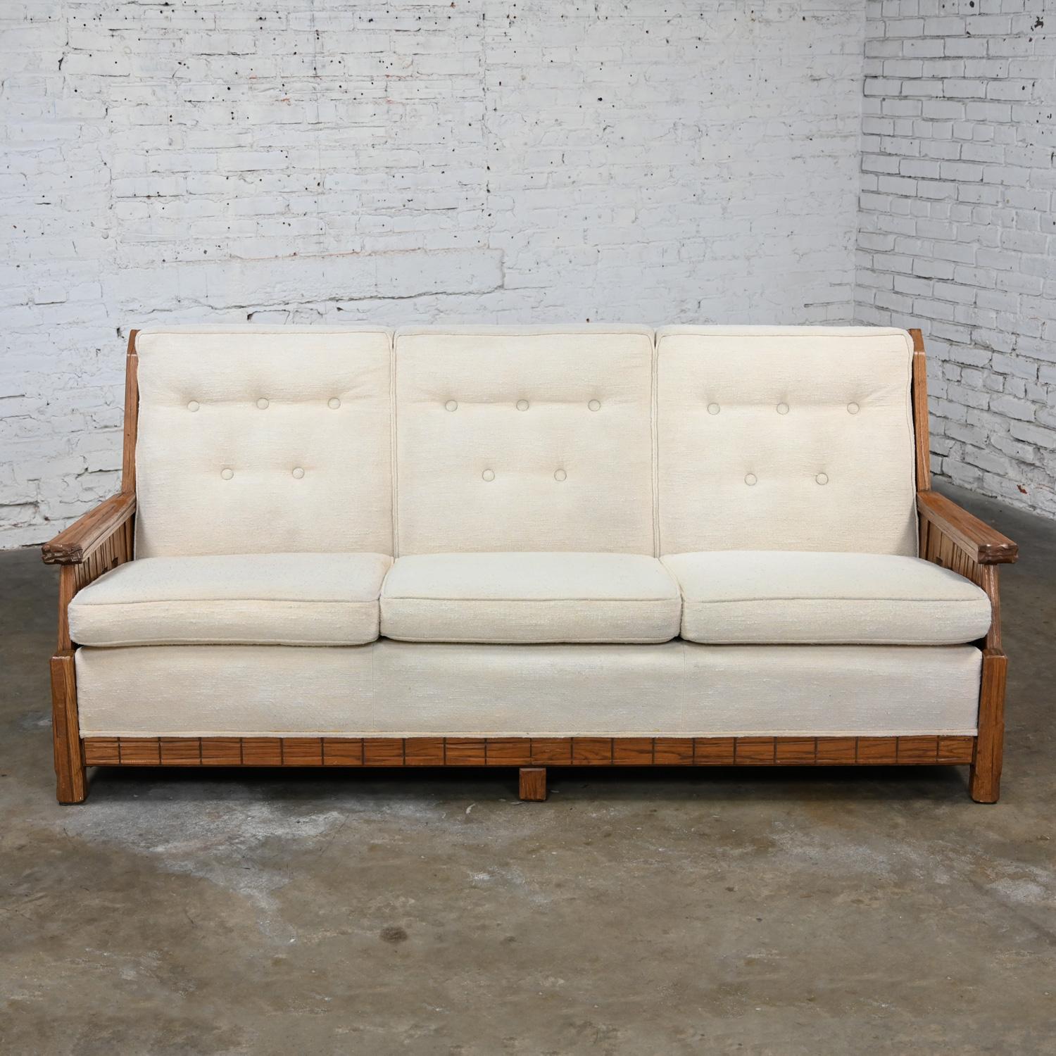 ranch oak sofa