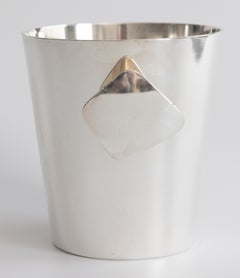 Mid-20th Century Saint Médard French Silver Plate Ice Bucket