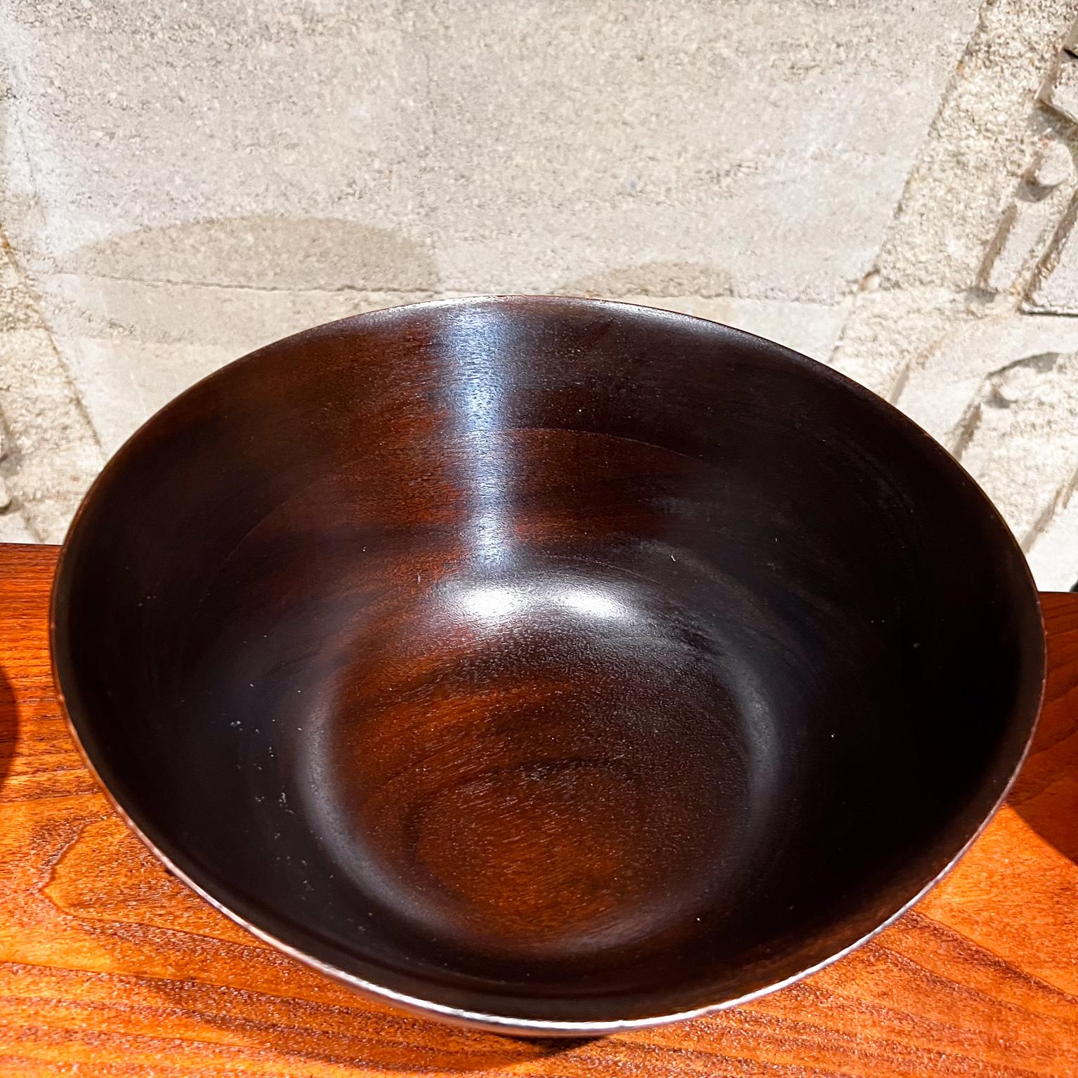 vintage wooden salad bowl set
