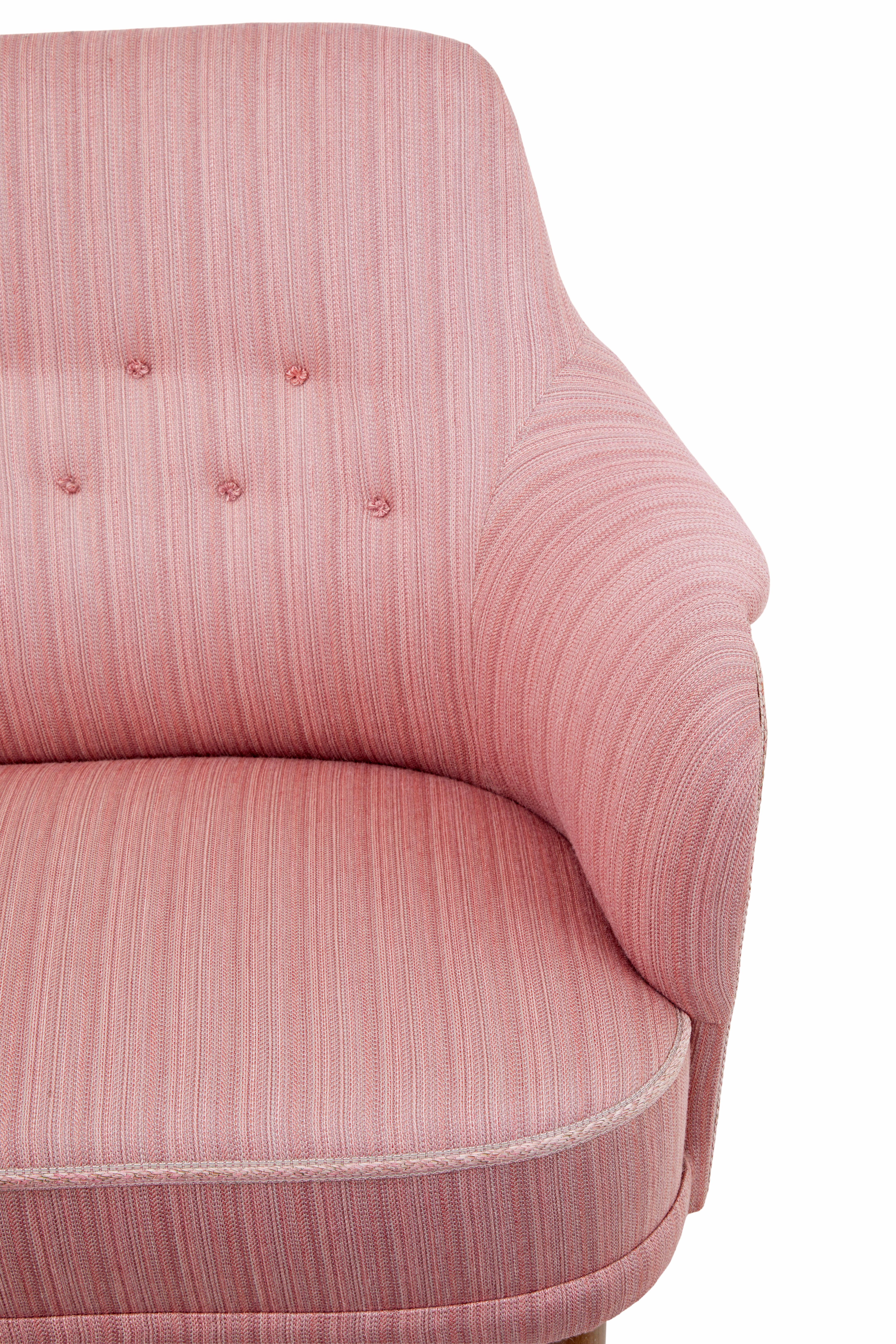 20th Century Mid 20th century samsa rund triple sofa by Carl Malmsten