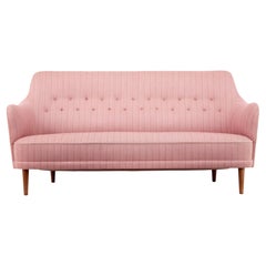 Mid 20th century samsa rund triple sofa by Carl Malmsten