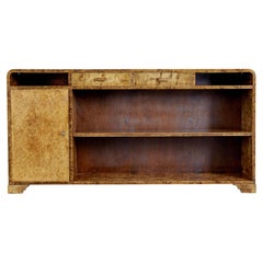 Mid 20th century Scandinavian birch bookcase by SMF Bodafors