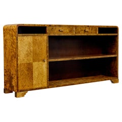 Mid 20th century Scandinavian birch bookcase by SMF Bodafors