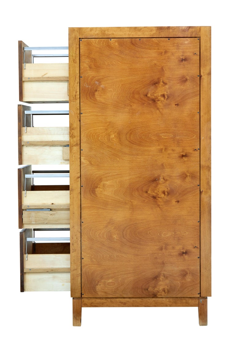 Mid20th Century Scandinavian Birch Filing at 1stDibs