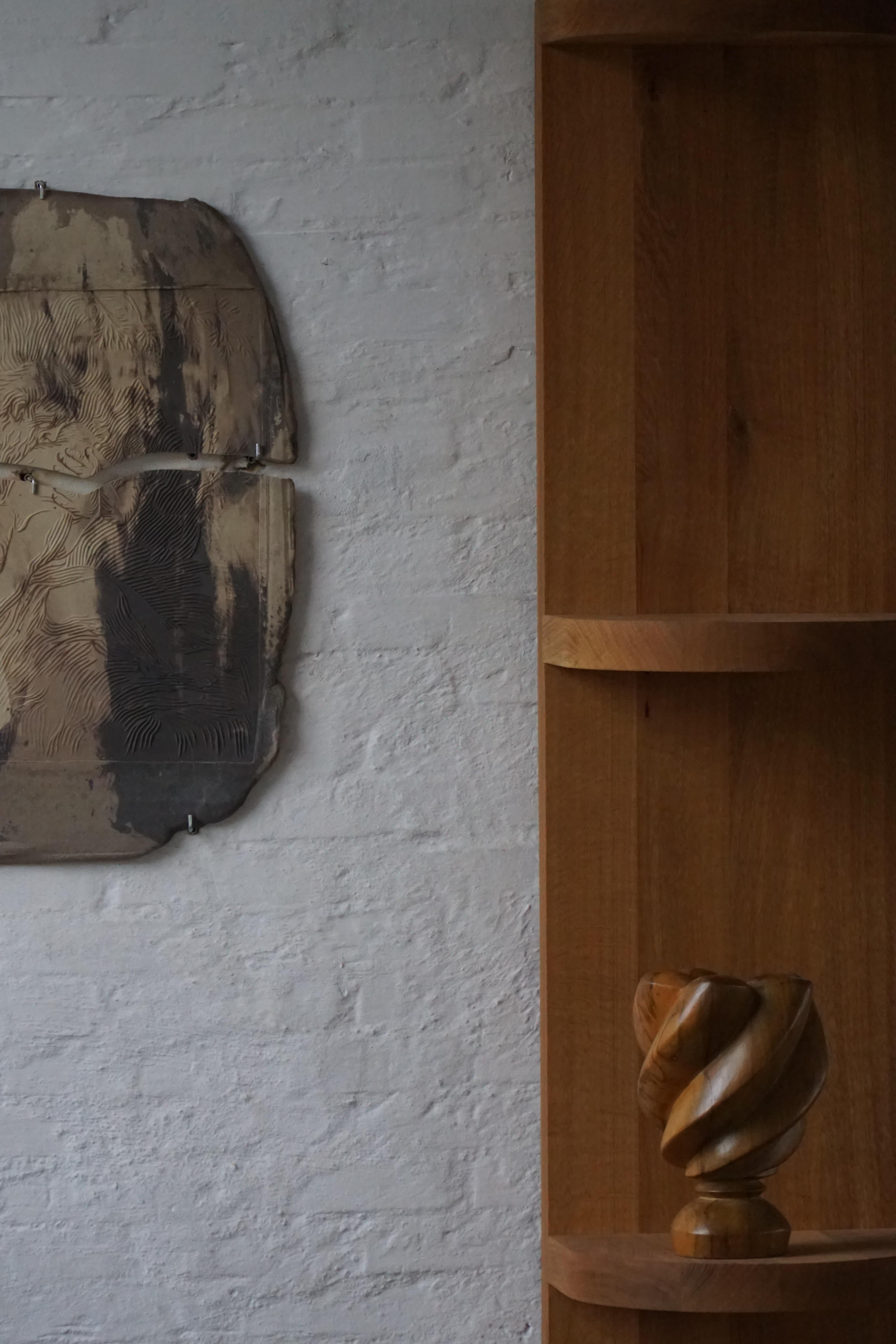 Mid-20th Century, Scandinavian Decorative Wooden Vase, 1960s im Angebot 3