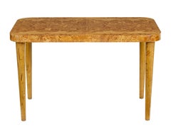 Mid-20th Century Scandinavian Elm Root Coffee Table