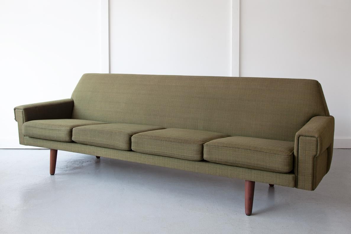 Mid-Century Modern Mid-20th Century, Scandinavian Four Seater Sofa