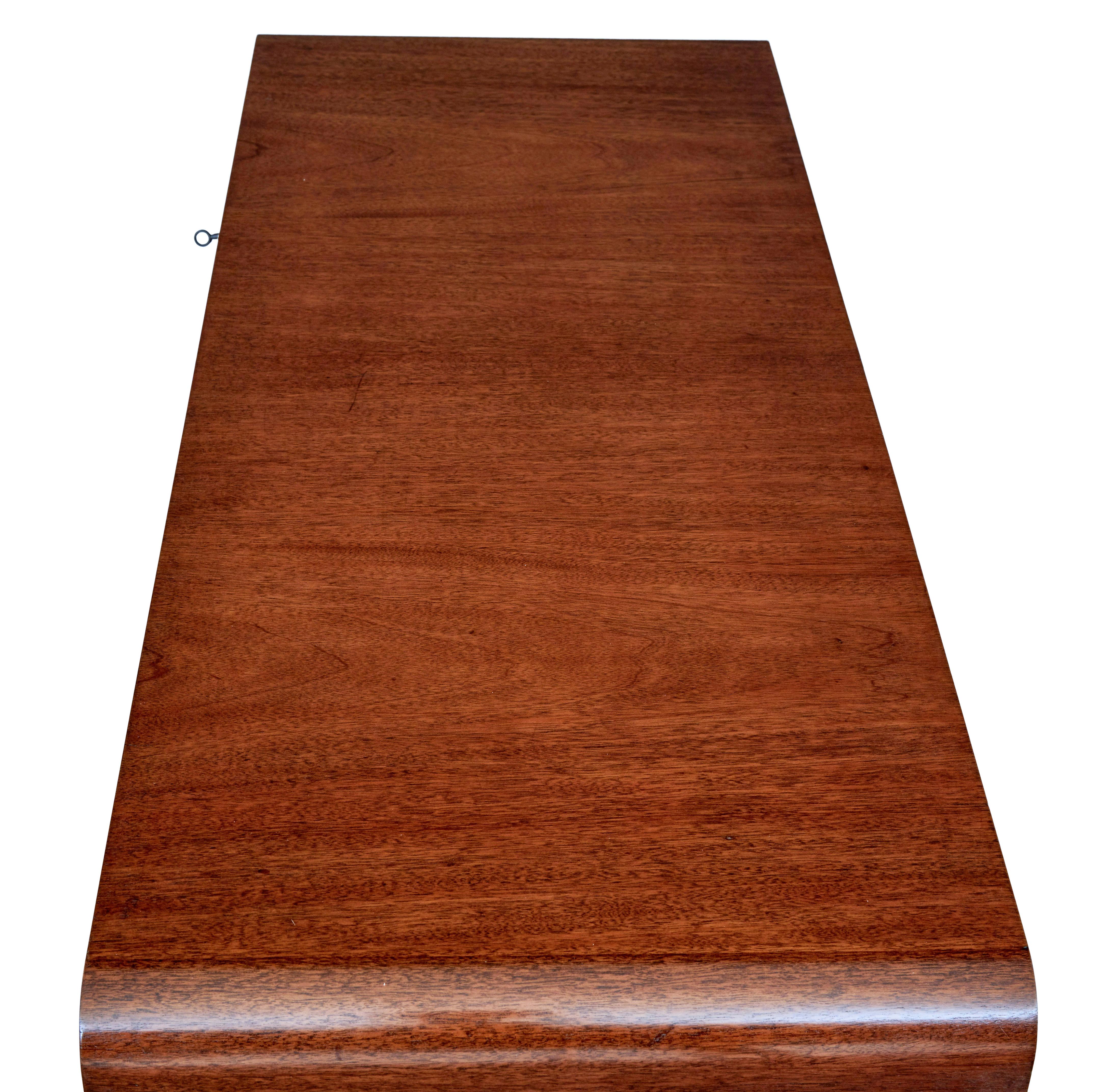 20th Century Mid 20th century Scandinavian inlaid chest of drawers For Sale