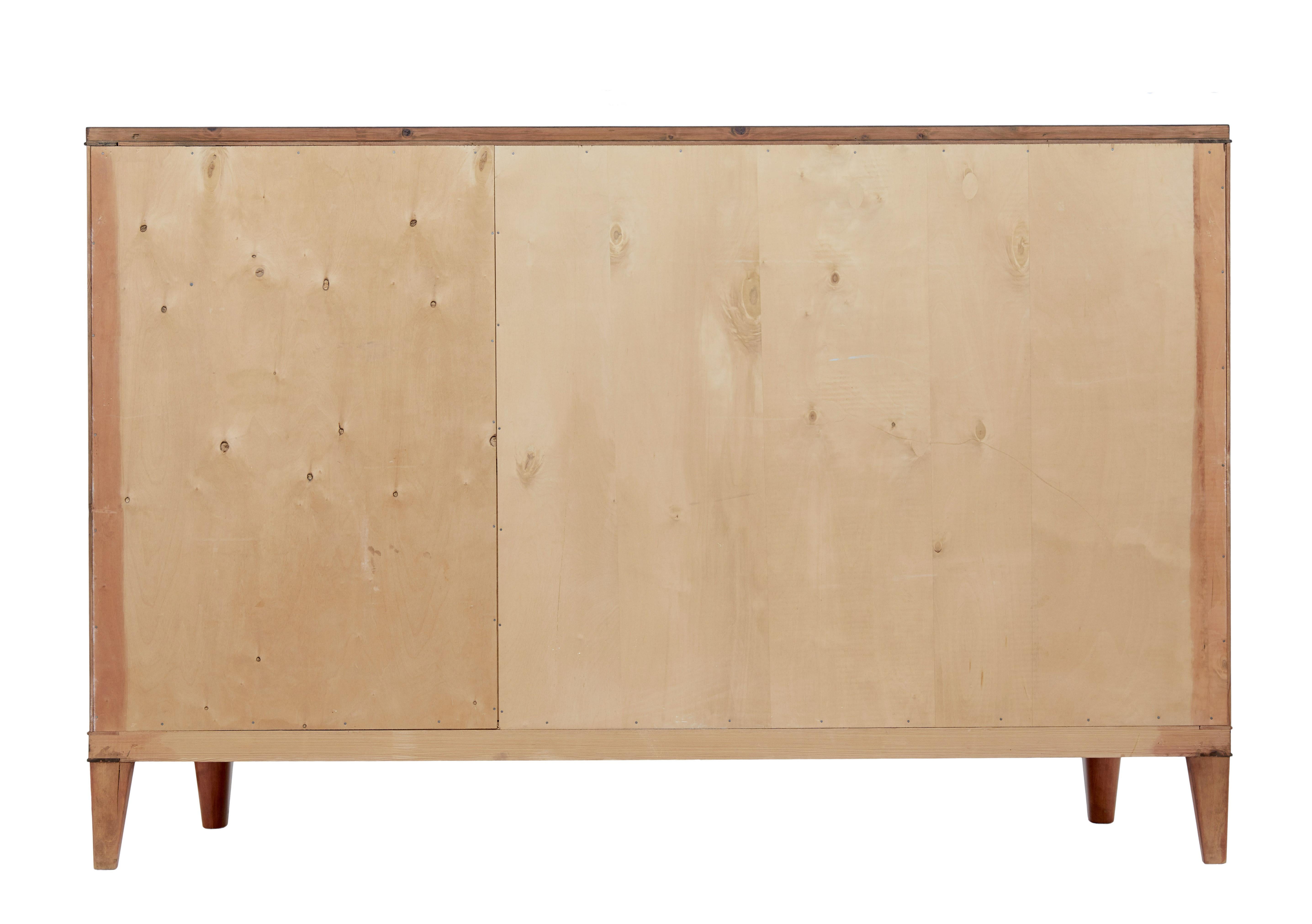 Swedish Mid 20th century Scandinavian modern mahogany sideboard