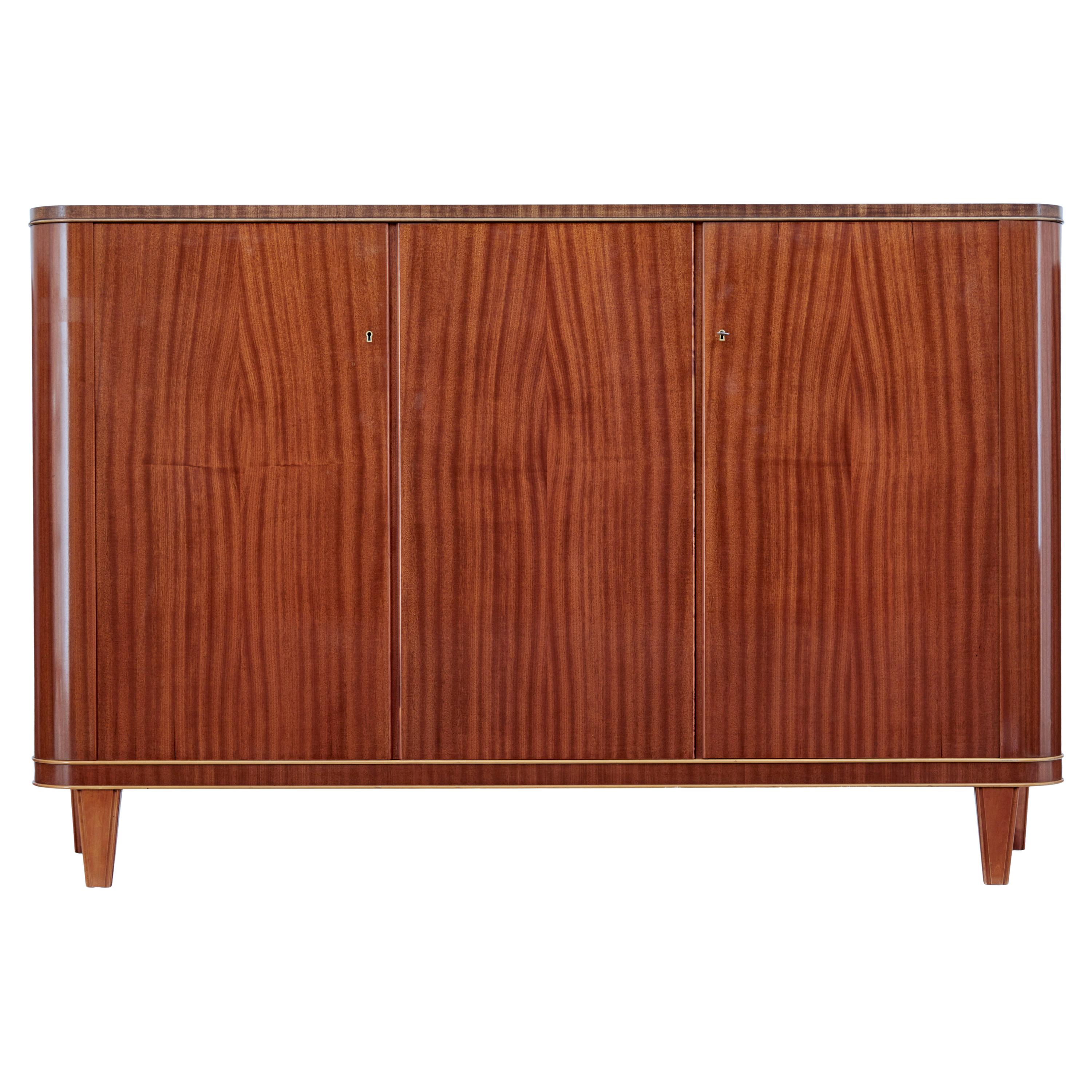 Mid-20th Century Scandinavian Modern Mahogany Sideboard