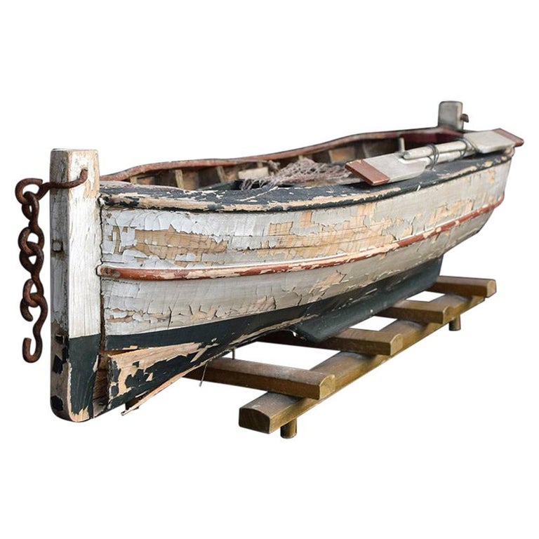 Mid20th Century Scratch Built Fishing Boat at 1stDibs