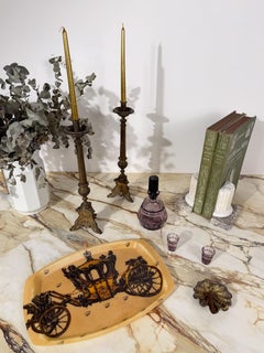 Mid-20th Century Sculptural Column Bookends in Marble and Onyx, Grand Tour Style