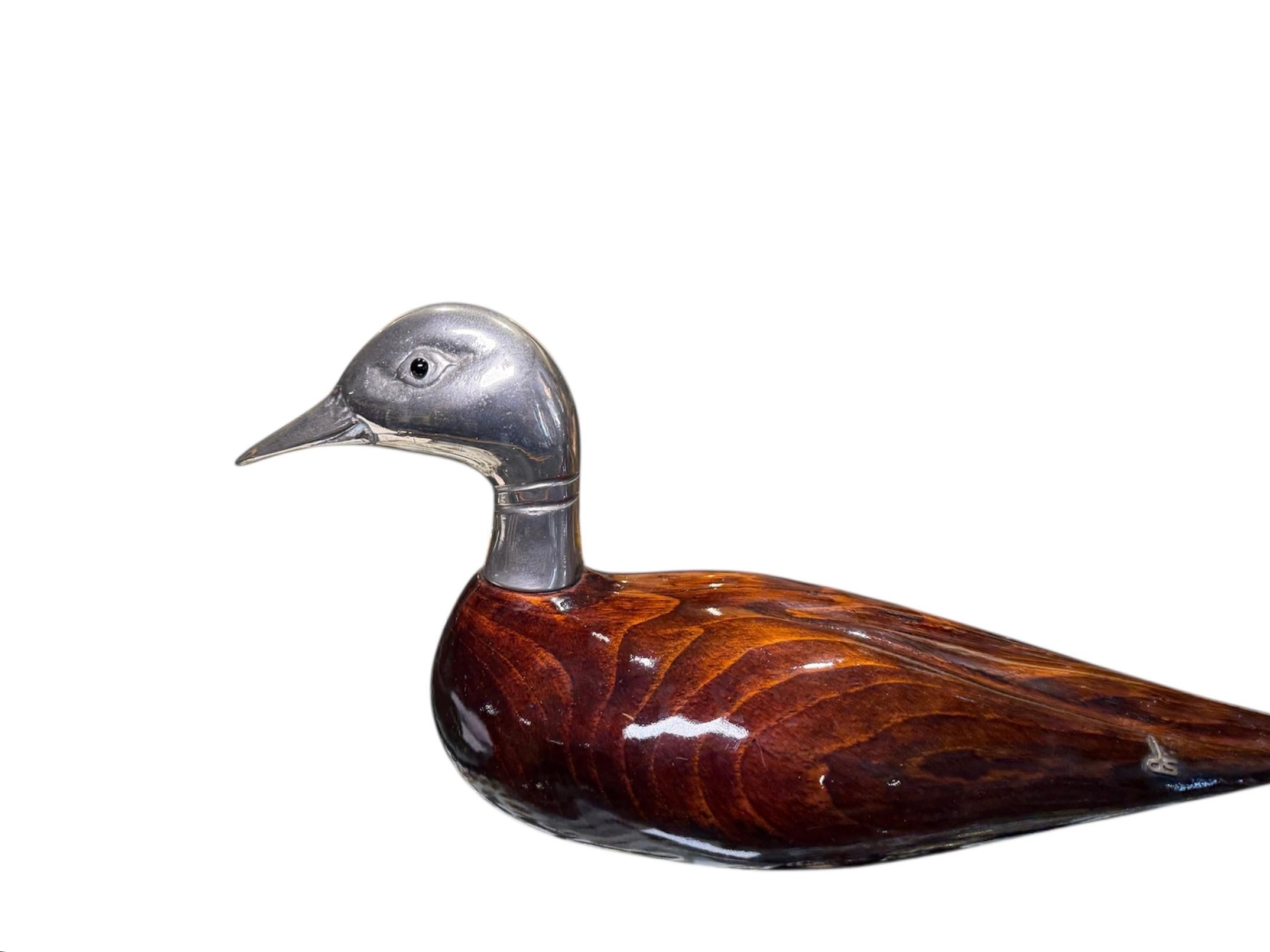 Mid-20th Century Set Of De Stijl Firenze Sculptures Of Ducks For Sale 1