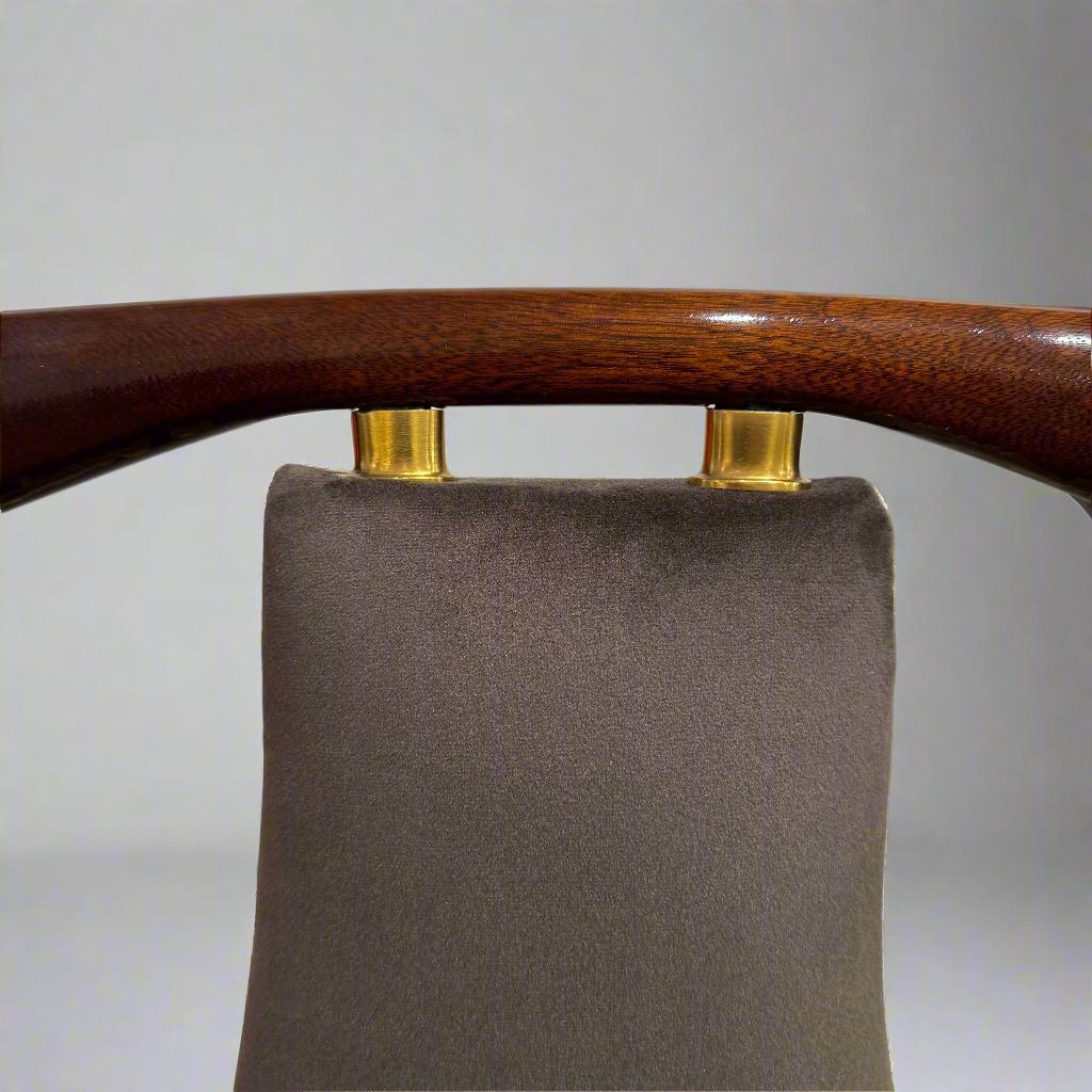 Mid-Century Modern Mid-20th Century Set of Six Dining Chairs by Osvaldo Borsani For Sale