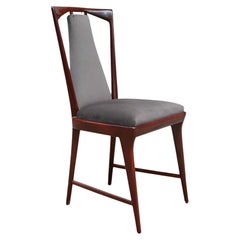 Mid-20th Century Set of Six Dining Chairs by Osvaldo Borsani