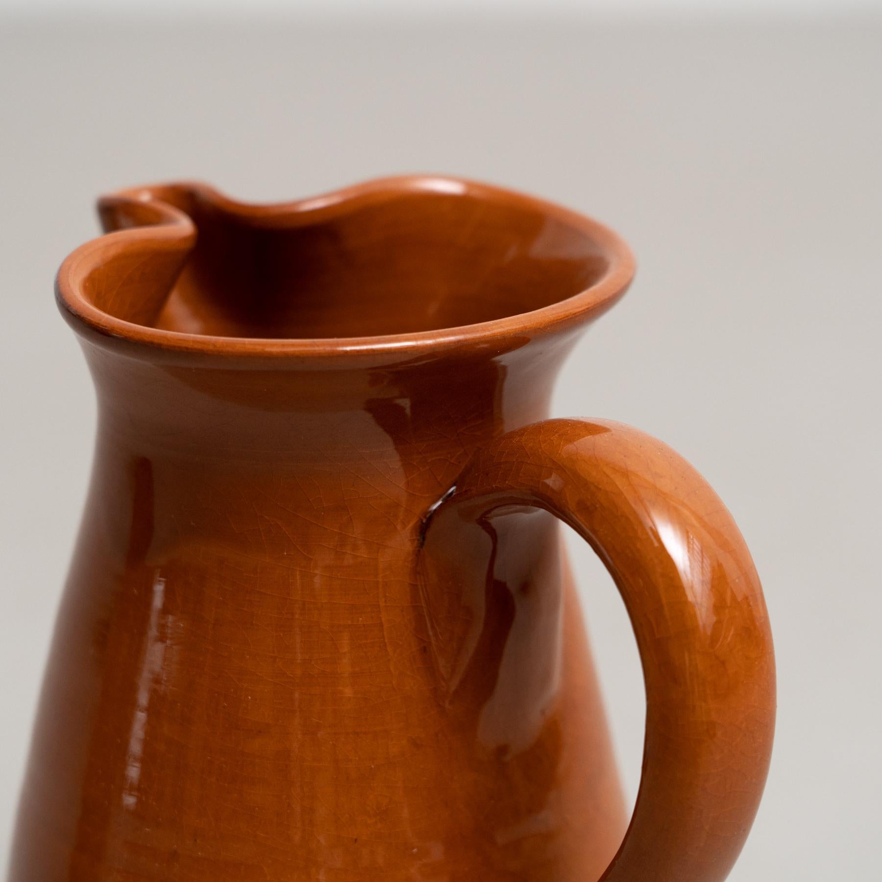 Mid 20th Century Set of Two Traditional Spanish Ceramic Vases 8