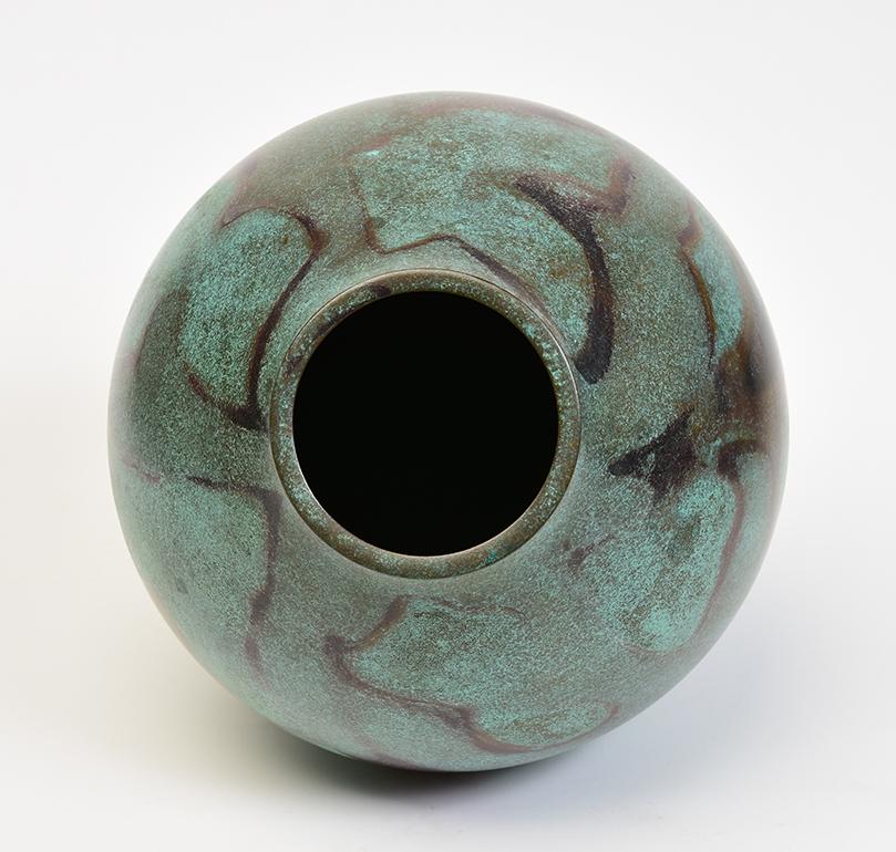 Mid-20th Century, Showa, Japanese Bronze Vase 5