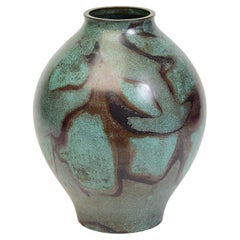 Mid-20th Century, Showa, Japanese Bronze Vase