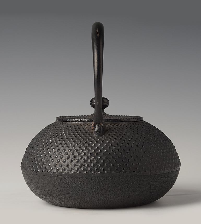 Mid-20th Century, Showa, Japanese Steel Teapot For Sale 1
