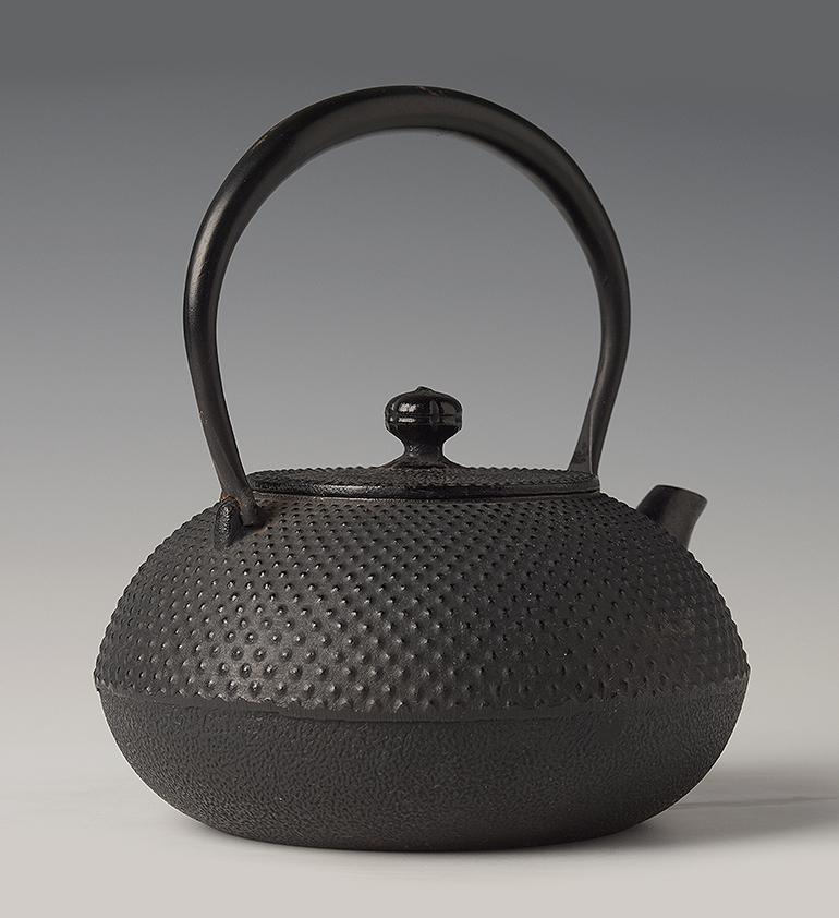 Mid-20th Century, Showa, Japanese Steel Teapot For Sale 2
