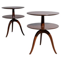 Mid-20th Century Side Tables by Edward Wormley for Dunbar