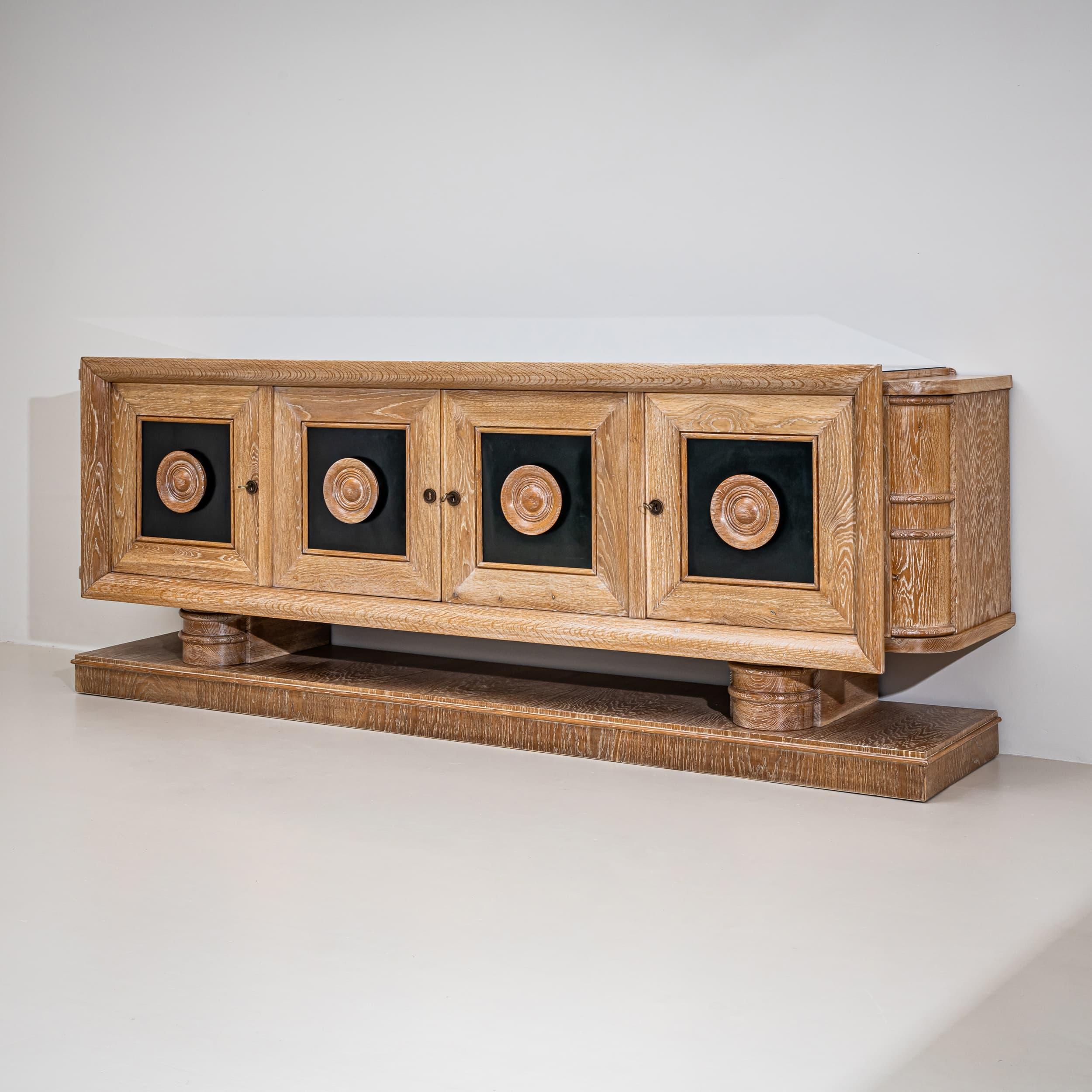 Francese Credenza della metà del XX secolo di Audoux & Minnet, Francia in vendita