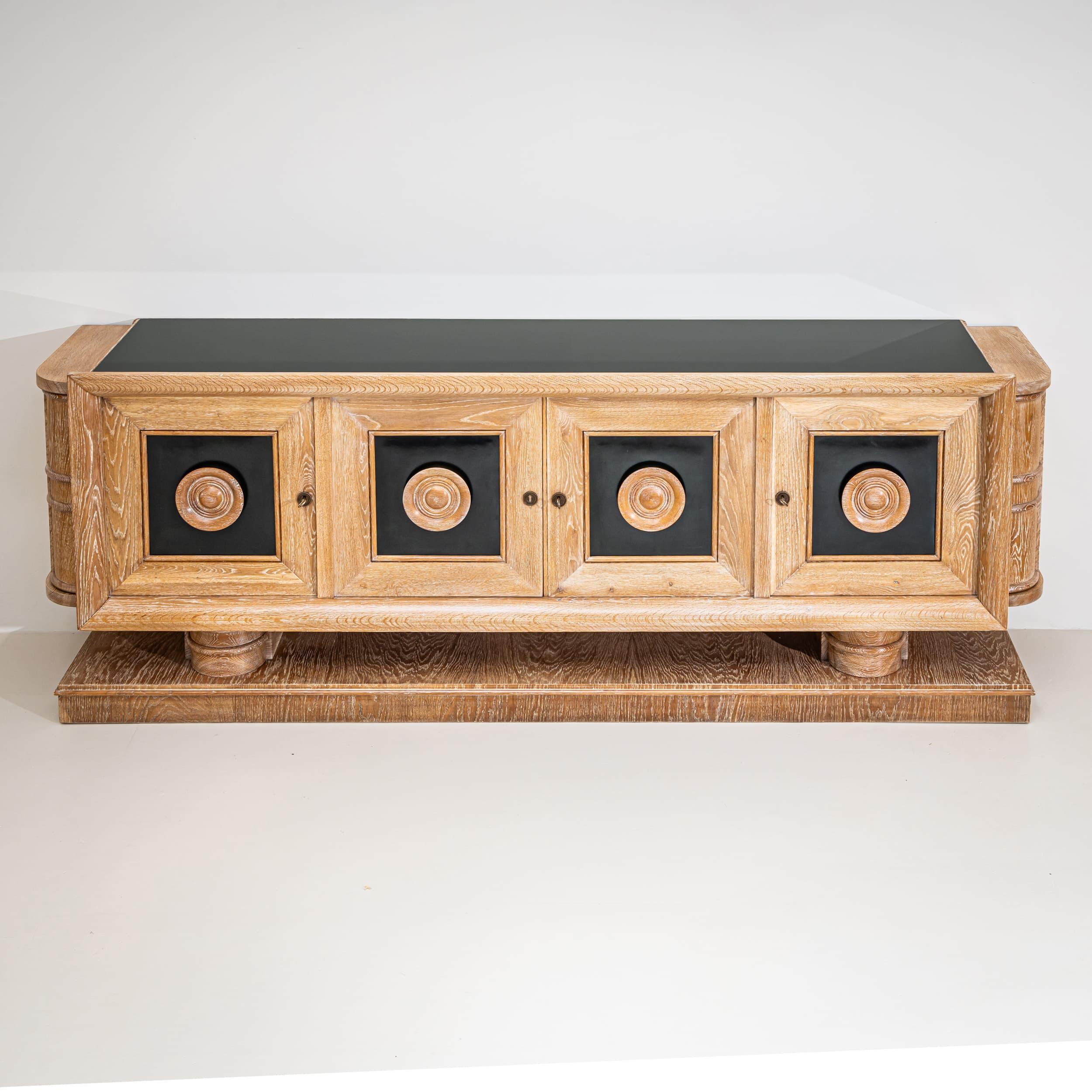 Credenza della metà del XX secolo di Audoux & Minnet, Francia in vendita 1