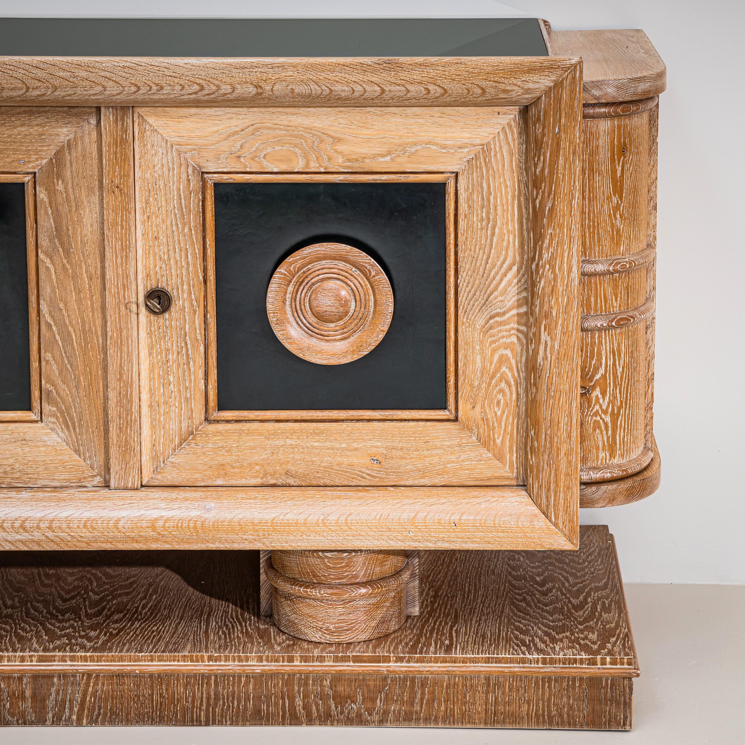 Credenza della metà del XX secolo di Audoux & Minnet, Francia in vendita 3