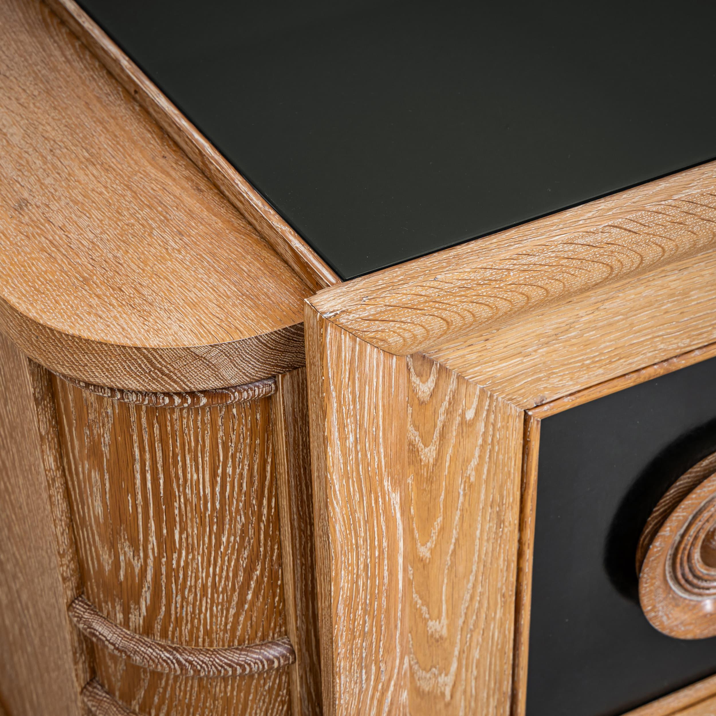 Credenza della metà del XX secolo di Audoux & Minnet, Francia in vendita 4