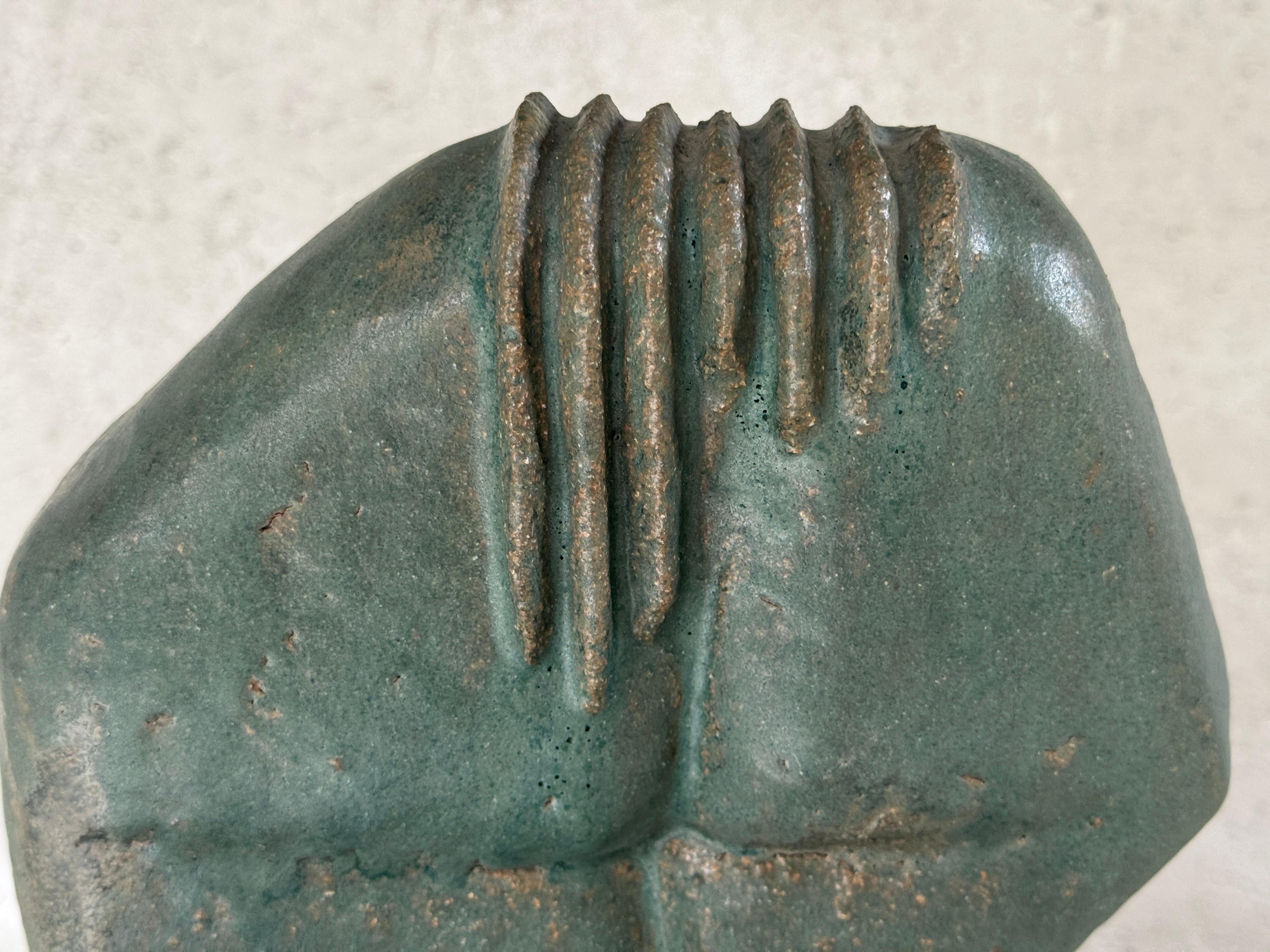 Céramique française signée d'Adrée et Michel Hirlet, milieu du 20e siècle en vente 6