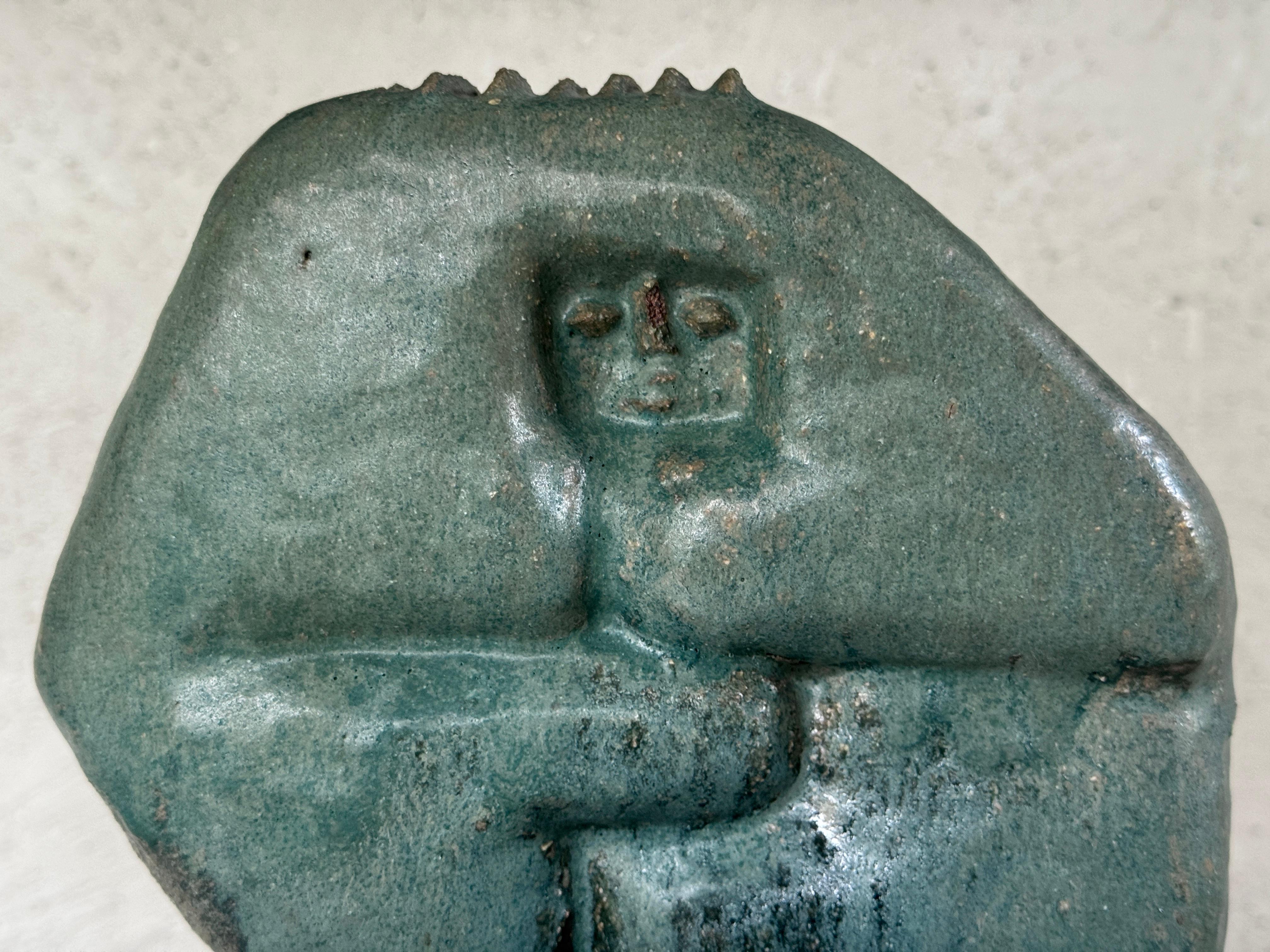 Céramique française signée d'Adrée et Michel Hirlet, milieu du 20e siècle en vente 8