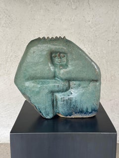 Mid 20th Century Signed French Ceramic by Andrée and Michel Hirlet