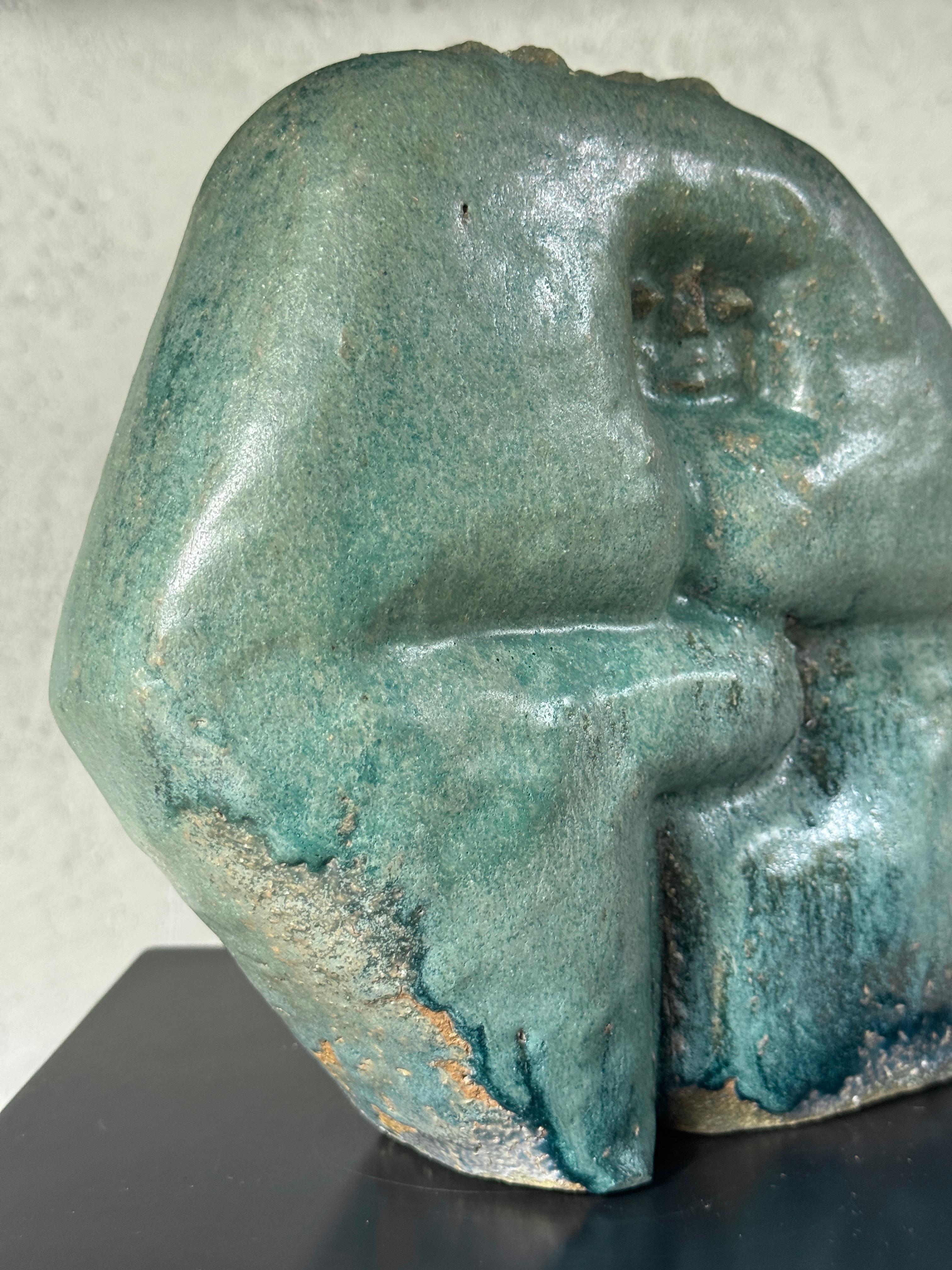 20ième siècle Céramique française signée d'Adrée et Michel Hirlet, milieu du 20e siècle en vente