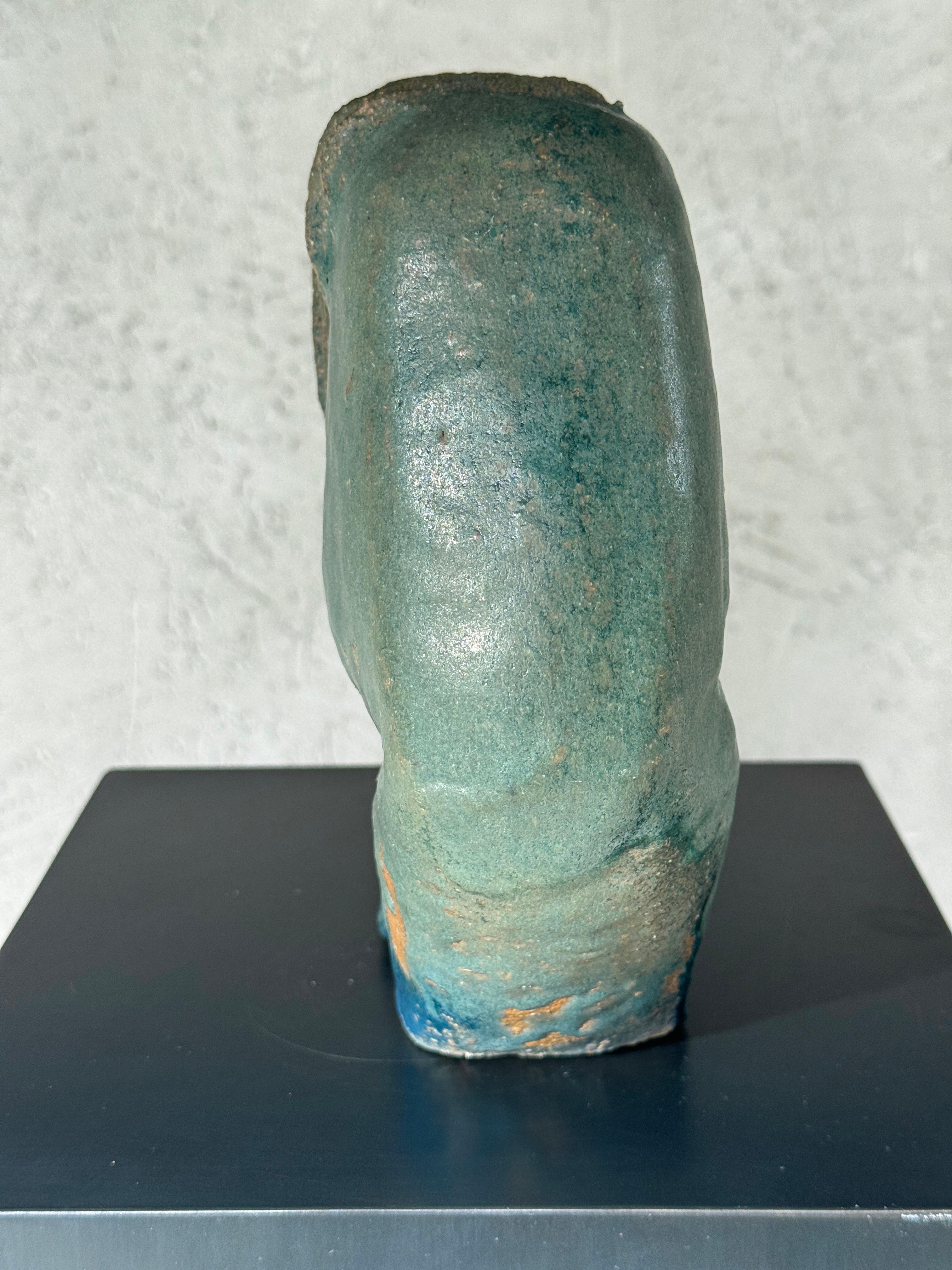 Céramique française signée d'Adrée et Michel Hirlet, milieu du 20e siècle en vente 1